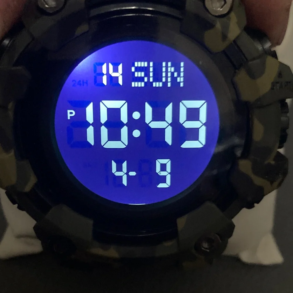 Activa Men's Watch - 56mm, Camouflage, Green (ACW1968-001)